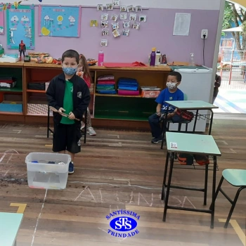 Lembranças de vivências no Santíssima em 2021 | Infantil 4