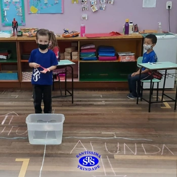 Lembranças de vivências no Santíssima em 2021 | Infantil 4