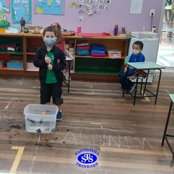 Lembranças de vivências no Santíssima em 2021 | Infantil 4