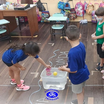 Lembranças de vivências no Santíssima em 2021 | Infantil 4