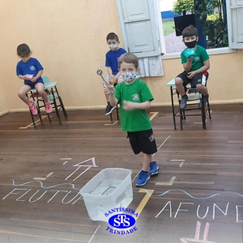 Lembranças de vivências no Santíssima em 2021 | Infantil 4