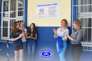 Inauguração do novo Pátio marca importante momento para o Colégio