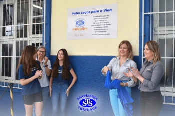 Solenidade de Inauguração do novo Pátio marca importante momento da história do Colégio