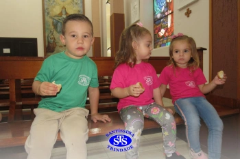 Alunos da Educação Infantil refletem sobre o significado da Páscoa