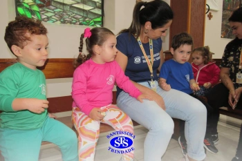 Alunos da Educação Infantil refletem sobre o significado da Páscoa