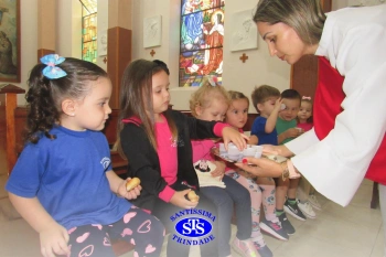 Alunos da Educação Infantil refletem sobre o significado da Páscoa