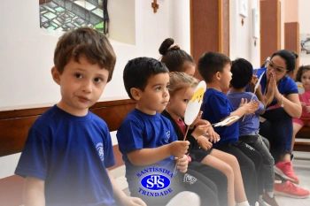 Alunos da Educação Infantil refletem sobre o significado da Páscoa