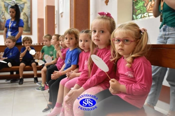 Alunos da Educação Infantil refletem sobre o significado da Páscoa