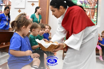 Alunos da Educação Infantil refletem sobre o significado da Páscoa