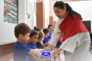Alunos da Educação Infantil refletem sobre o significado da Páscoa