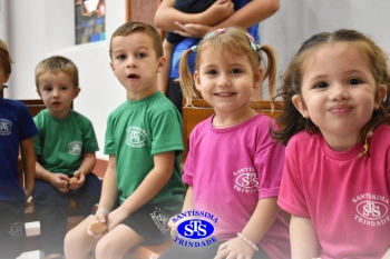 Alunos da Educação Infantil refletem sobre o significado da Páscoa
