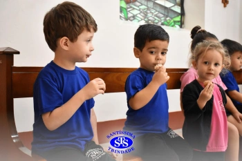 Alunos da Educação Infantil refletem sobre o significado da Páscoa