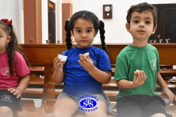 Alunos da Educação Infantil refletem sobre o significado da Páscoa