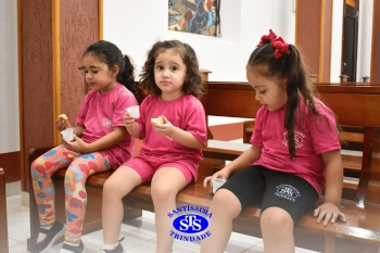 Alunos da Educação Infantil refletem sobre o significado da Páscoa