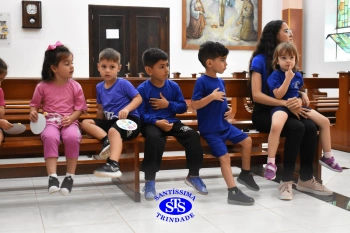 Alunos da Educação Infantil refletem sobre o significado da Páscoa