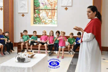 Alunos da Educação Infantil refletem sobre o significado da Páscoa