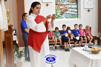 Alunos da Educação Infantil refletem sobre o significado da Páscoa
