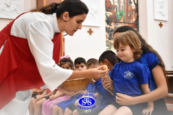 Alunos da Educação Infantil refletem sobre o significado da Páscoa