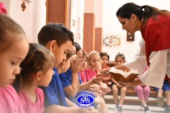 Alunos da Educação Infantil refletem sobre o significado da Páscoa