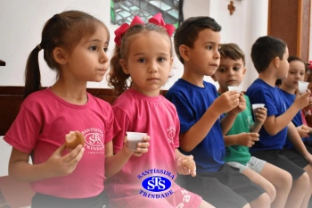 Alunos da Educação Infantil refletem sobre o significado da Páscoa