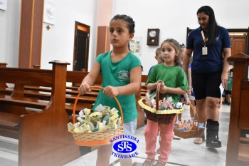 Alunos da Educação Infantil refletem sobre o significado da Páscoa