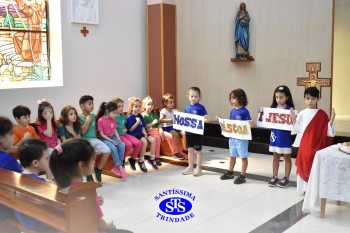 Alunos da Educação Infantil refletem sobre o significado da Páscoa
