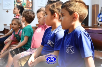 Alunos da Educação Infantil refletem sobre o significado da Páscoa