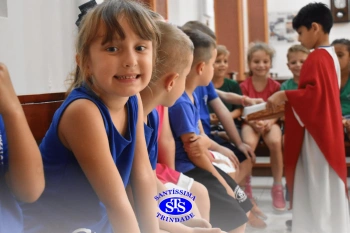 Alunos da Educação Infantil refletem sobre o significado da Páscoa