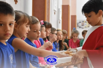 Alunos da Educação Infantil refletem sobre o significado da Páscoa