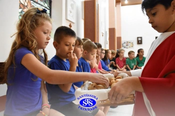 Alunos da Educação Infantil refletem sobre o significado da Páscoa