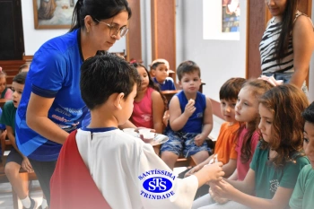Alunos da Educação Infantil refletem sobre o significado da Páscoa