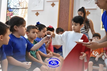 Alunos da Educação Infantil refletem sobre o significado da Páscoa