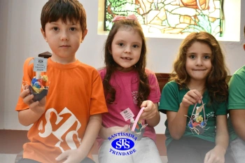 Alunos da Educação Infantil refletem sobre o significado da Páscoa