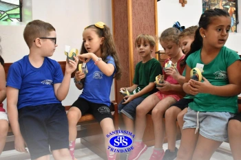 Alunos da Educação Infantil refletem sobre o significado da Páscoa