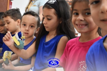 Alunos da Educação Infantil refletem sobre o significado da Páscoa