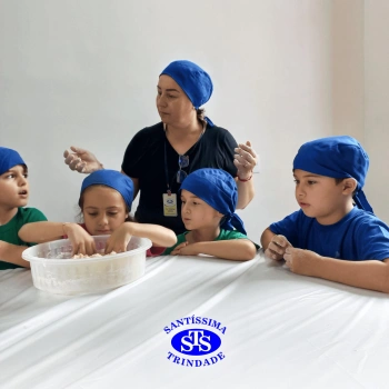 1º ano: mãos na massa !