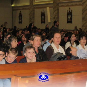 Missa com a Família Franciscana do Santíssima