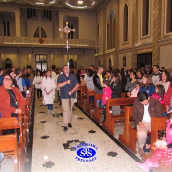 Missa com a Família Franciscana do Santíssima