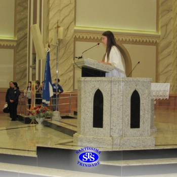Missa com a Família Franciscana do Santíssima