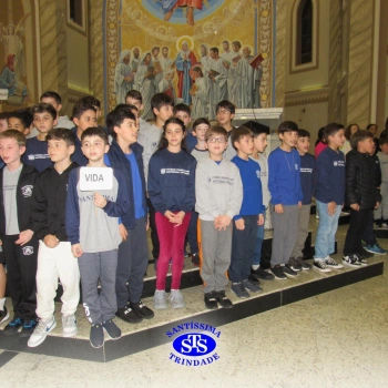 Missa com a Família Franciscana do Santíssima