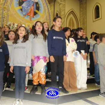 Missa com a Família Franciscana do Santíssima