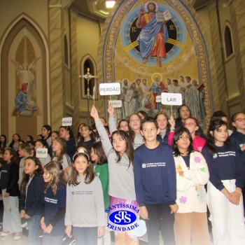 Missa com a Família Franciscana do Santíssima