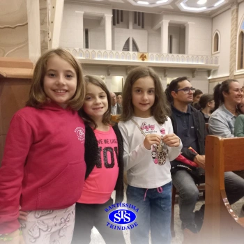 Missa com a Família Franciscana do Santíssima