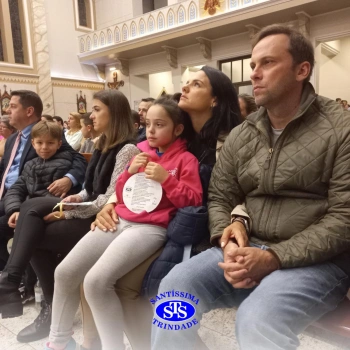 Missa com a Família Franciscana do Santíssima