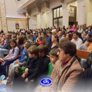 Missa com a Família Franciscana do Santíssima