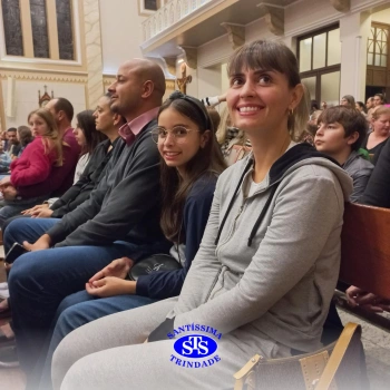 Missa com a Família Franciscana do Santíssima