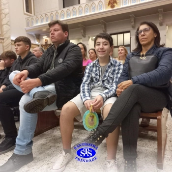 Missa com a Família Franciscana do Santíssima