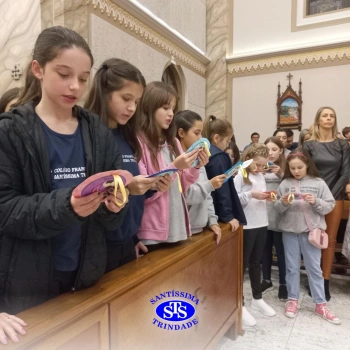 Missa com a Família Franciscana do Santíssima