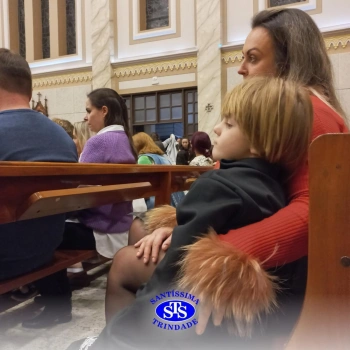 Missa com a Família Franciscana do Santíssima