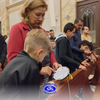 Missa com a Família Franciscana do Santíssima